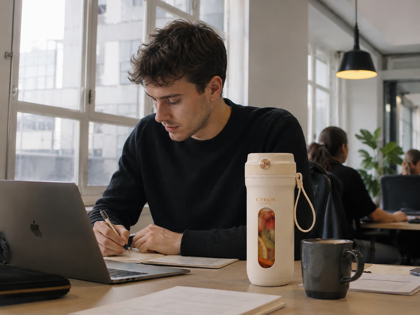 Blender portable CEOOL rechargeable USB pour smoothies, jus frais et utilisation quotidienne